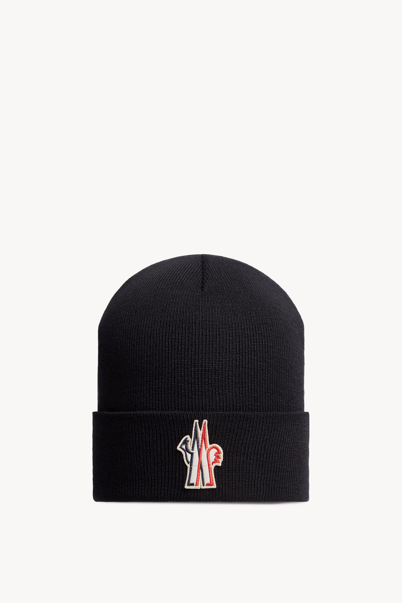 Bonnet en laine Hommes Noir Moncler 0